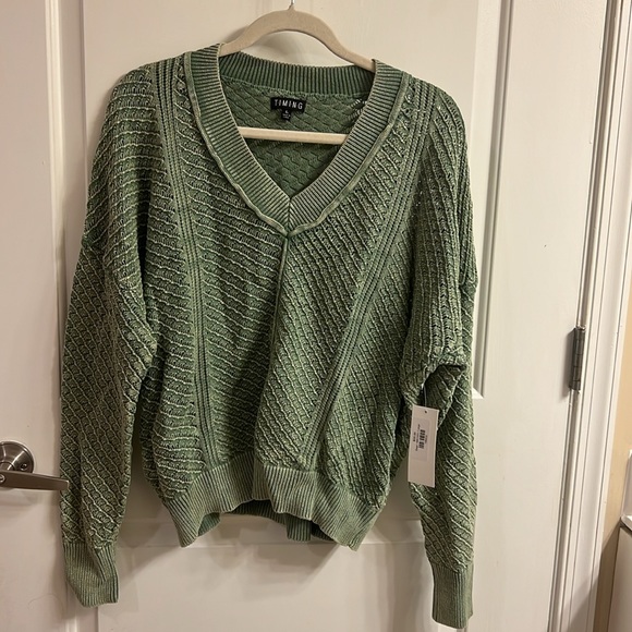 TIMING Daydreaming Sweater - Sage - L - Picture 6 of 10